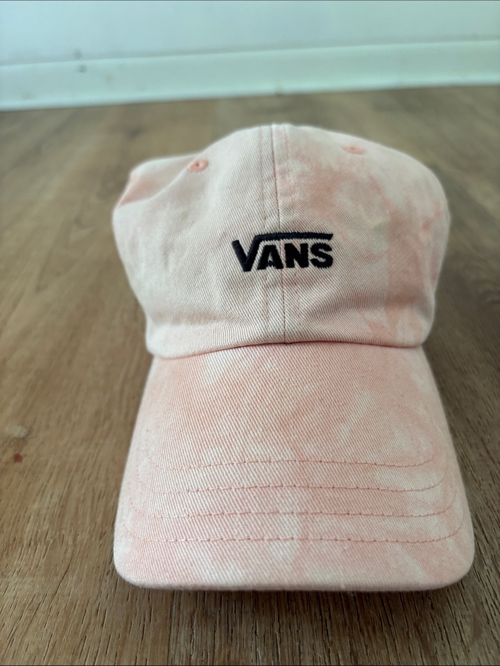 Vans Pastel Pink Tie-Dye Baseball Cap